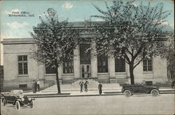 Street View of Post Office Mishawaka, IN Postcard Postcard Postcard