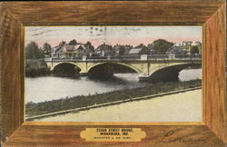 Cedar Street Bridge Mishawaka, IN Postcard Postcard Postcard