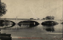 Cedar Street Bridge Postcard