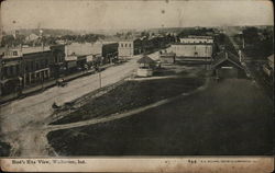Bird's Eye View of Walkerton Postcard
