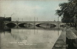 Jefferson Street Bridge South Bend, IN Postcard Postcard Postcard