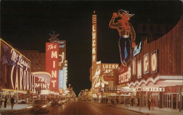 Casino Center, Fremont Street Las Vegas Nevada