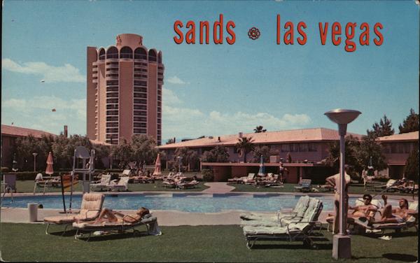 Sands Hotel - Poolside Las Vegas Nevada