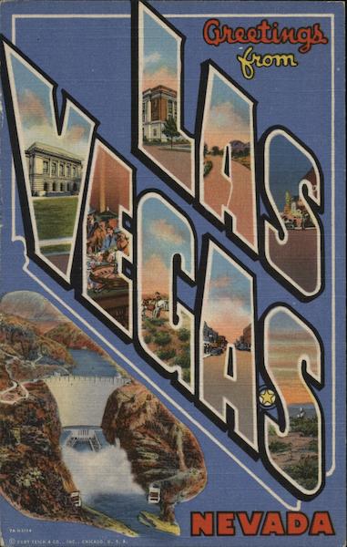 Greetings from Las Vegas Nevada