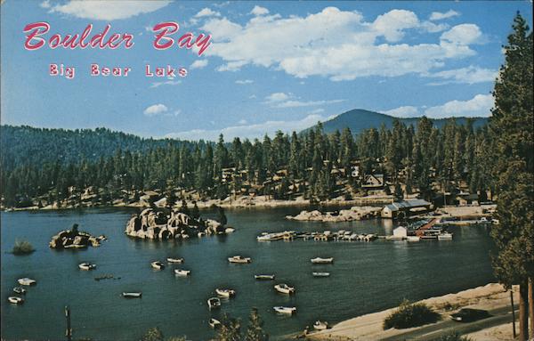 Big Bear Lake Boulder Bay California