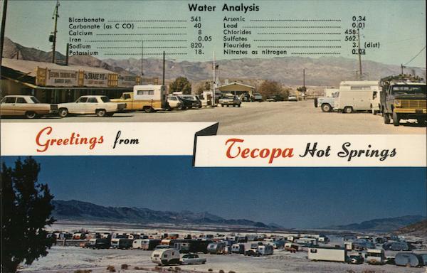 Street Scene Tecopa Hot Springs California