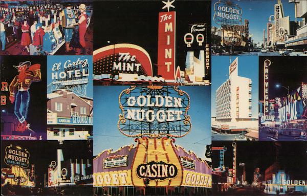 Glittering Fremont Street Las Vegas Nevada