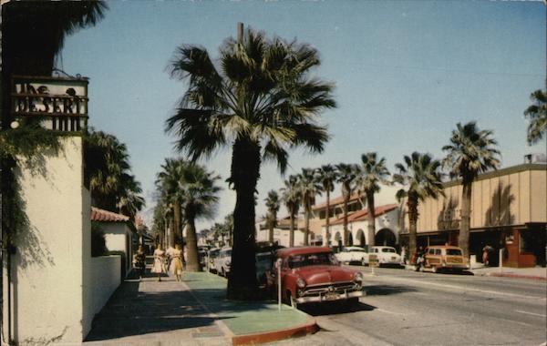 Palm Canyon Drive Palm Springs California