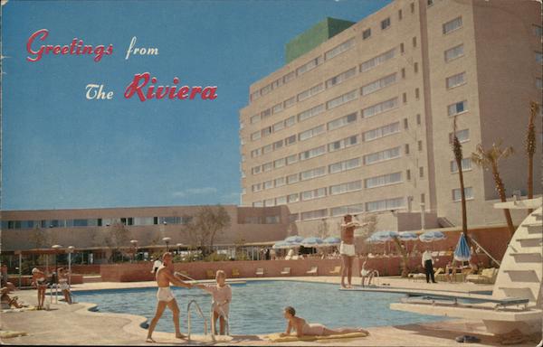 Greetings from The Riviera Las Vegas Nevada