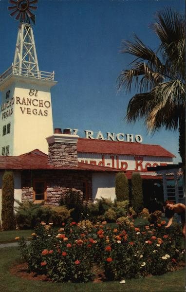 Hotel El Rancho Vegas Las Vegas Nevada Union Pacific R. R.