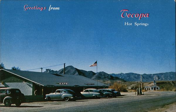 Village Scene Tecopa Hot Springs California