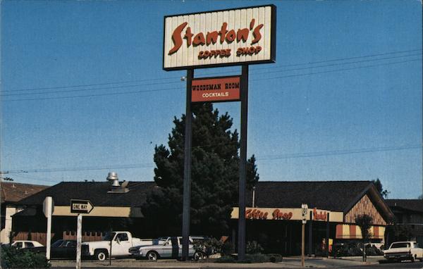 Stanton's Coffee Shop and Woodsman Room Eureka California