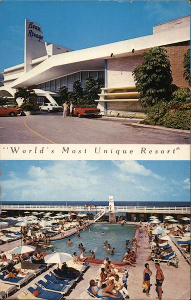 Beau Rivage Resort Motel Miami Beach Florida