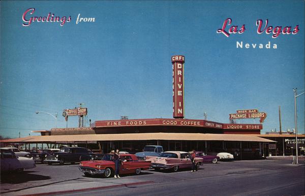 Round Up Drive-In Restaurant Las Vegas Nevada