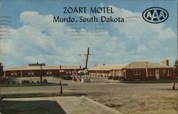 Zoart Motel Murdo, SD Postcard Postcard Postcard