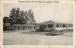 Fichtner's Motel Lakeland, FL Postcard Postcard Postcard