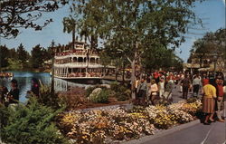 Mark Twain's Frontierland Anaheim, CA Disney Postcard Postcard Postcard