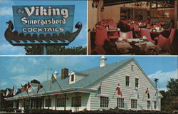 Viking Restaurant East Dundee, IL Postcard Postcard Postcard