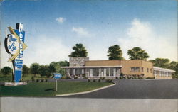 Dunn-Lee Motel Postcard