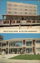 Beach Plaza Hotel and Bo Con Apartments Postcard