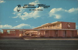 Las Vegas Downtown TraveLodge Postcard