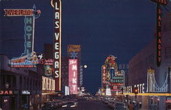 Fremont Street Las Vegas, NV Postcard Postcard Postcard
