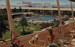 Hotel Sahara Postcard