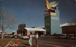 The New Thunderbird Hotel Postcard
