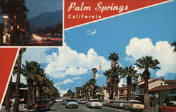 Street Scenes Palm Springs, CA Postcard Postcard Postcard