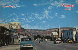 Greetings from Kanab, Utah Postcard Postcard Postcard