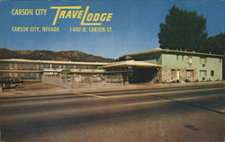 Carson City TraveLodge Postcard