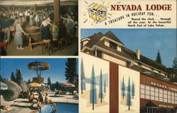 Nevada Lodge Lake Tahoe, NV Postcard Postcard Postcard