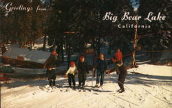 Big Bear Lake, California Postcard Postcard Postcard