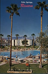 Riviera Hotel Palm Springs, CA Postcard Postcard Postcard