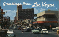 Greetings from Las Vegas Nevada Postcard Postcard Postcard
