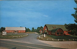 Red Barn Ephraim, WI Postcard Postcard Postcard