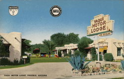 Yaqui Motor Lodge Phoenix, AZ Postcard Postcard Postcard