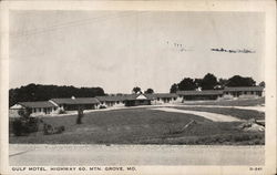 Gulf Motel Postcard