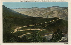 Upper Hairpin and Windy Point Lookout Mountain, CO Postcard Postcard Postcard