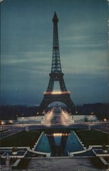 Eiffel Tower Paris, France Postcard Postcard Postcard