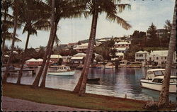 Flatt's Inlet and Village Bermuda Postcard Postcard Postcard