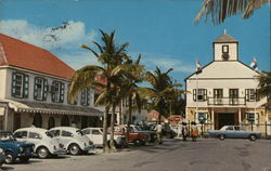 Courthouse Square Philipsburg, Sint Maarten Caribbean Islands Postcard Postcard Postcard