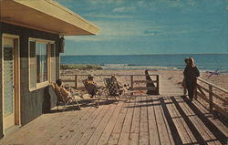 East Deck Motel & Apartments Montauk, NY Postcard Postcard Postcard