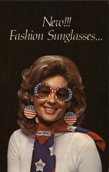 New Fashion Sunglasses Postcard