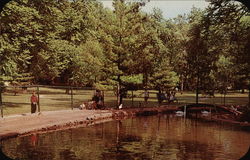 Leeper Park South Bend, IN Postcard Postcard Postcard
