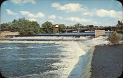 St. Joseph River South Bend, IN Postcard Postcard Postcard