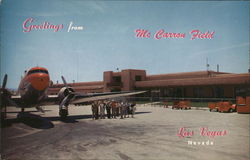 Greetings from Mc Carron Field Las Vegas, NV Postcard Postcard Postcard