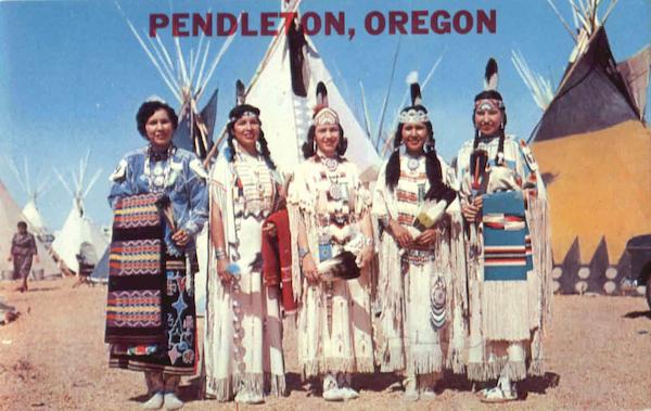 Indian Maidens Pendleton Oregon