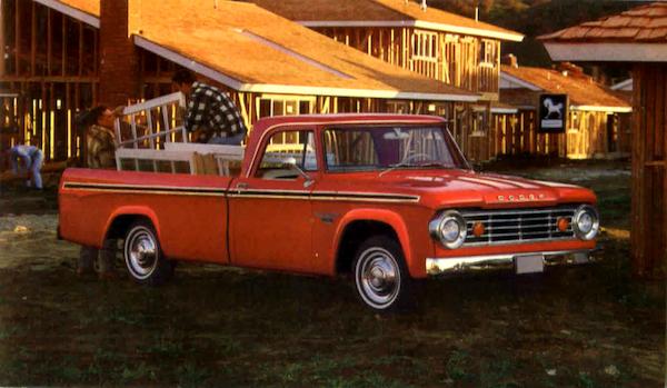 Dodge D100 Sweptline Pickup Trucks