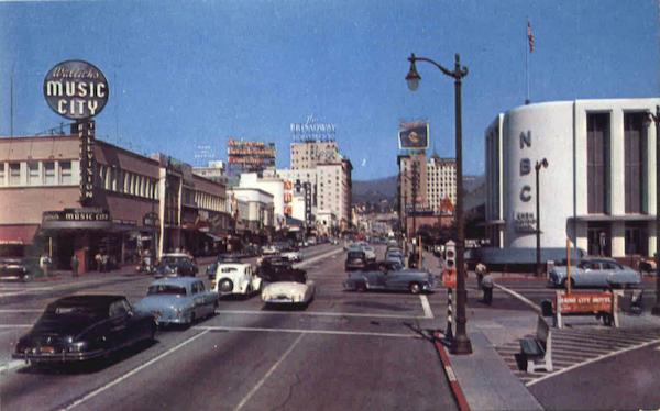 Sunset And Vine Hollywood California